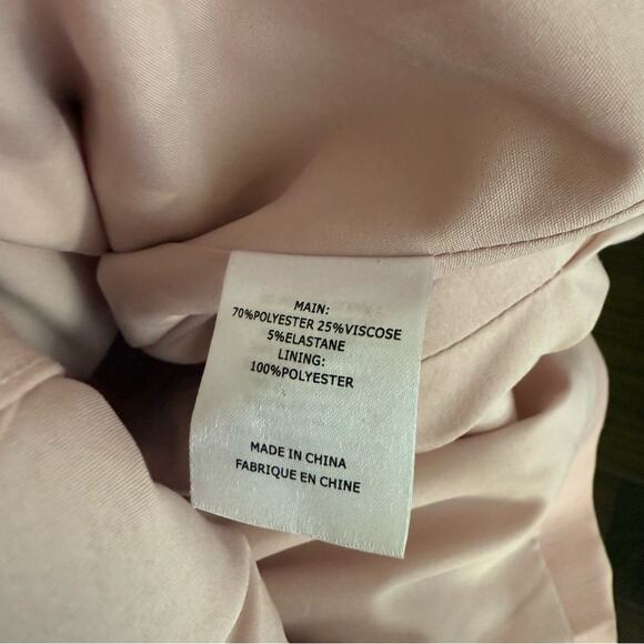 C/Med Collective Belted Crop Jacket Pink Cropped Jacket NWOT Size Small - Picture 4 of 4